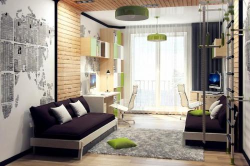 Как обустроить детскую комнату для разнополых детей. Дизайн детской комнаты для разнополых детей (90 фото)