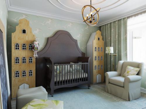 Как организовать детскую комнату для новорожденного. Комната для новорожденного малыша: оформление комнаты для малыша