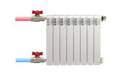 Установка радиаторов отопления размеры. Зависимость эффективность радиатора от схемы его врезки в систему