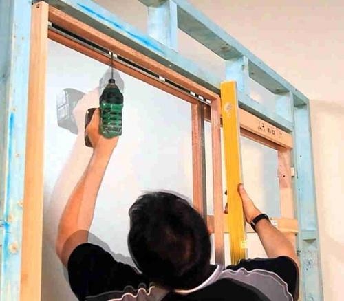 Как Сделать раздвижную дверь в стене. Монтаж кассетной двери своими руками