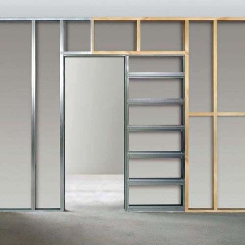 Как Сделать раздвижную дверь в стене. Монтаж кассетной двери своими руками