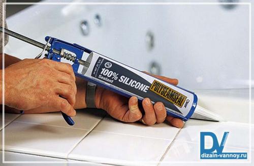 Как силиконить акриловую ванну. Выбираем герметик правильно