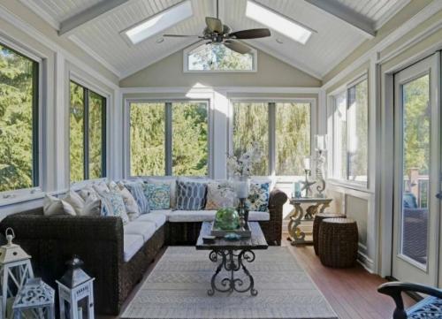 Пристроить теплую веранду к дому. Закрытая зимняя веранда пристроенная к дому: все, что нужно знать