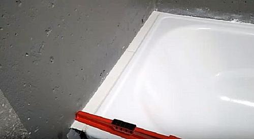Герметизация ванны по периметру, как выполнить эту работу. Стык плитки и ванны 06 Герметизация ванны по периметру, как выполнить эту работу. Стык плитки и ванны 06
