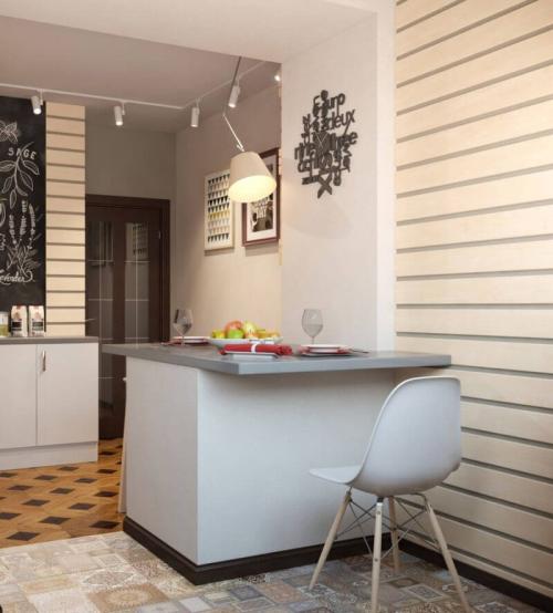 Барная стойка на маленькой кухне. Виды барных стоек для маленькой кухни –, какую выбрать