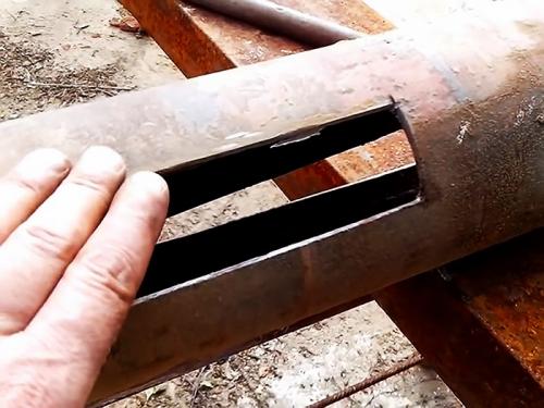 Бур для земли своими руками. Изготовление бура из трубы