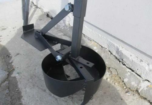 Садовый бур из дисковой пилы. Конструкции и применение