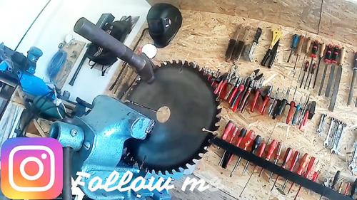 Садовый бур из стёртого алмазного круга. Пошаговая инструкция по изготовлению садового бура