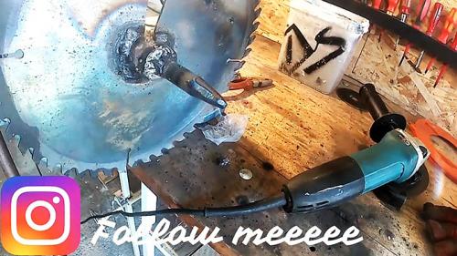 Садовый бур из стёртого алмазного круга. Пошаговая инструкция по изготовлению садового бура