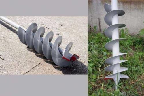 Ручной бур для столбов своими руками. Конструкции и применение