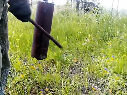 Самодельный бур из трубы. Изготовление бура из трубы