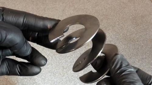 Шнек для мотобура своими руками. Процесс изготовления шнека