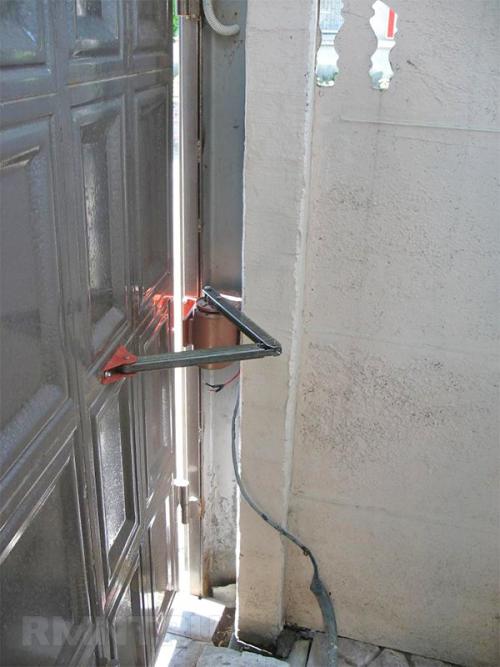 Установка автоматики для дверей. Подготовка ворот и мест крепления 01 Установка автоматики для дверей. Подготовка ворот и мест крепления 01