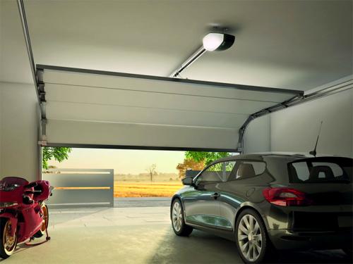 Установка автоматики для распашных ворот. Подъемно-секционные