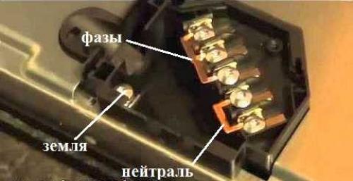 Кабель для подключения варочной панели к электросети. Подключение к однофазной сети