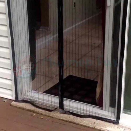 Антимоскитная сетка на дверь на магнитах. Народная мудрость и научно-технический прогресс – приятное сочетание