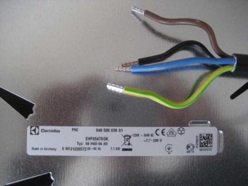 Кабель для подключения варочной панели к электросети. Подключение к однофазной сети