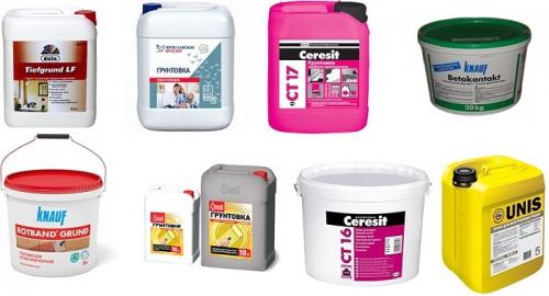 Проникающая грунтовка для стен под обои. Какие бывают грунтовки