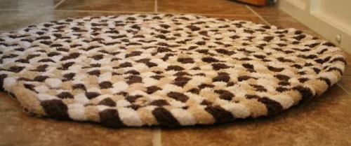 Коврики своими руками для дома из старых вещей. 12 необычных идей, как сделать коврики из старых вещей