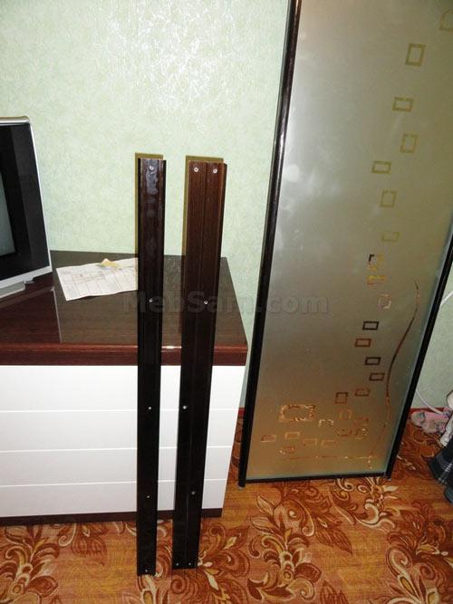 Направляющие для шкафа купе своими руками, как сделать. Установка раздвижной системы шкафа купе