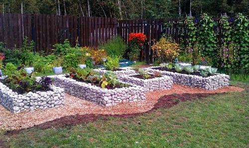 Бордюр своими руками из подручных материалов. Бордюр из натурального камня