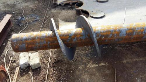 Шнековый бур своими руками.