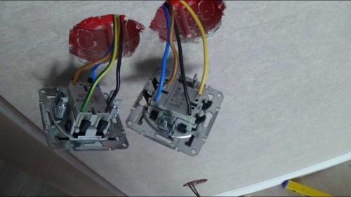 Перекрестный выключатель. Способ монтажа перекрестных выключателей