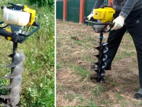 Как сделать садовый бур своими руками. Детали ямобура и особенности его работы 08 Как сделать садовый бур своими руками. Детали ямобура и особенности его работы 08