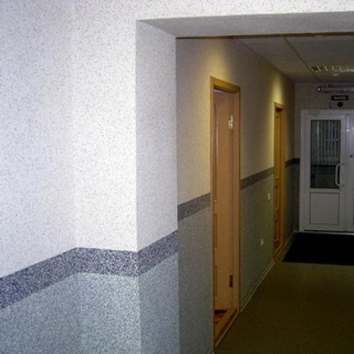 Декоративная краска для стен с эффектом. Мозаичные декоративные краски для стен в интерьере квартиры (с фото) 05