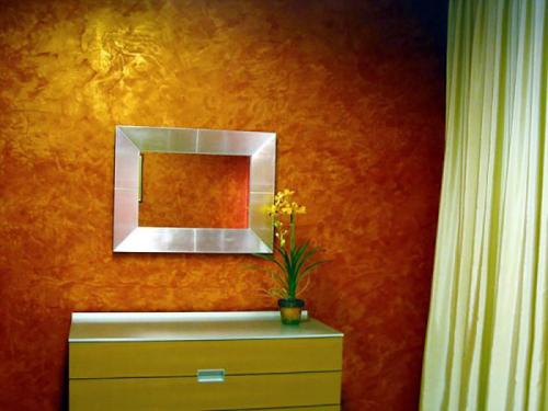 Декоративная покраска стен дешево, но красиво. Необычные бюджетные варианты покраски стен в закладки 3