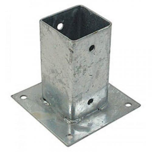 Как крепить деревянные столбы к бетонному основанию. Монтаж на бетонное основание