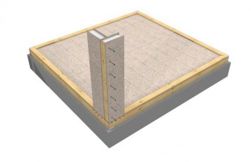 Монтаж СИП панелей. Стены