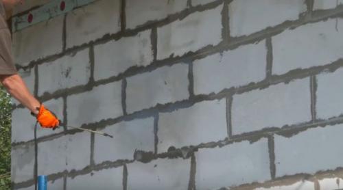 Отделка пенопластом фасада дома. Подготовка наружных стен к утеплению