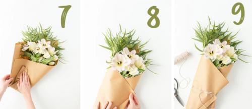 Как красиво оформить букет цветов. Как красиво и эффектно упаковать цветы (11 пошаговых мастер-классов)