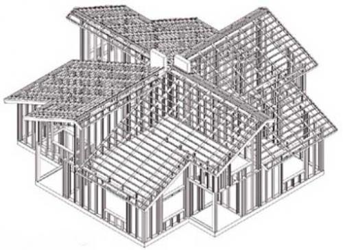Каркасный дом из металлопрофиля. Преимущества и недостатки 05