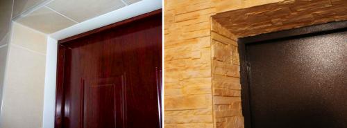 Как сделать откосы у входной двери из гипсокартона. Несколько простых методов сделать откосы на дверях