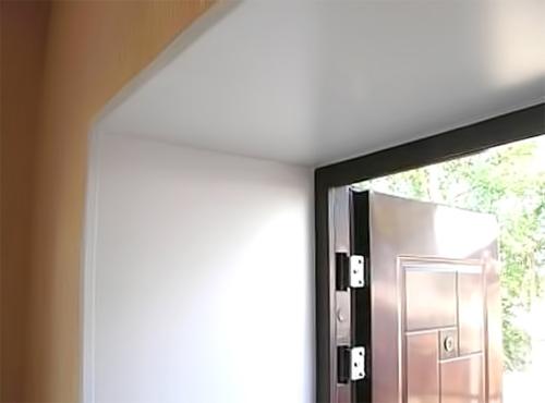 Как сделать откосы у входной двери из гипсокартона. Несколько простых методов сделать откосы на дверях