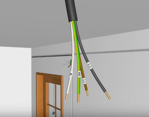 Как подключить люстру к двойному выключателю с тремя проводами. Схема подключения люстры к двухклавишному выключателю