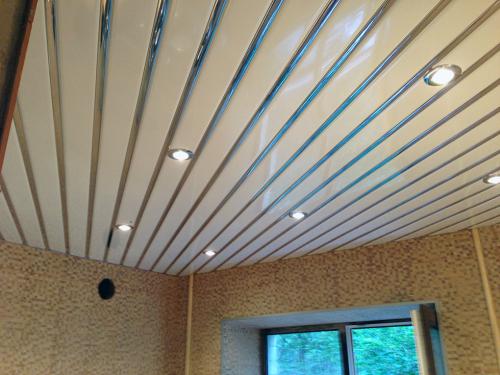 Устройство потолков реечных алюминиевых. Что такое реечный алюминиевый потолок?