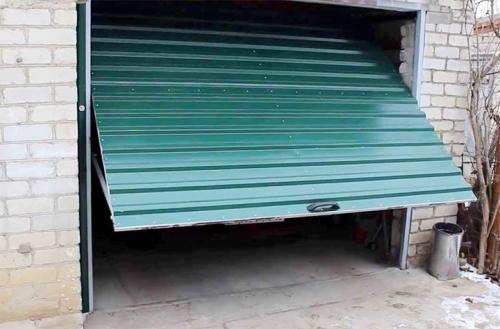 Распашные ворота для гаража. Изготовление и установка ворот для гаража своими руками