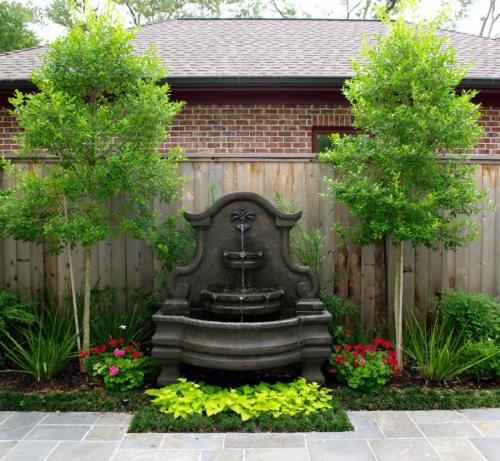 Декоративный фонтан для сада. Садовые фонтаны: идеи для ландшафтного дизайна и стильного оформления участка (95 фото)