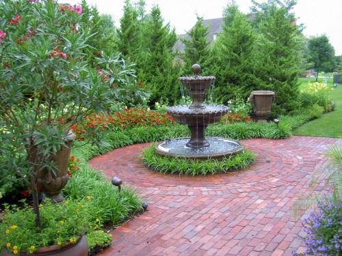 Декоративный фонтан для сада. Садовые фонтаны: идеи для ландшафтного дизайна и стильного оформления участка (95 фото)