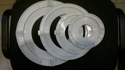 Проводка для точечных светильников под натяжной потолок. Изготовление закладной для светильника