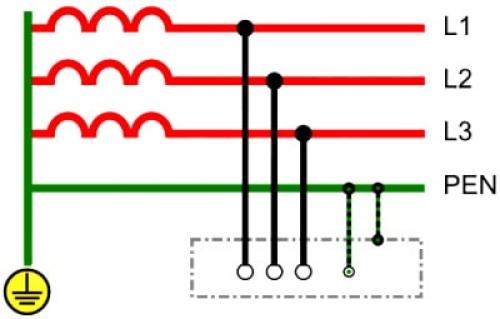 Подключение трехфазного узо без заземления. Узо без заземления работает или нет — схема подключения