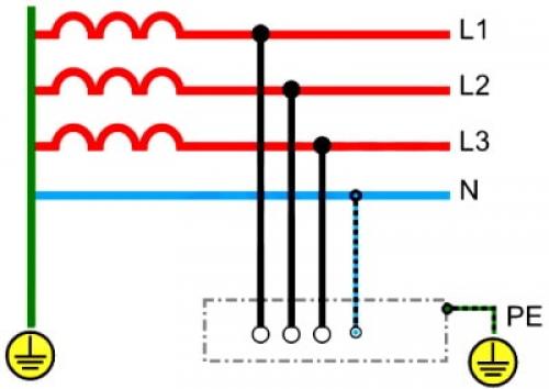 Подключение трехфазного узо без заземления. Узо без заземления работает или нет — схема подключения