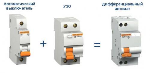 Принцип работы трехфазного дифавтомата. Дифференциальный автоматический выключатель. Обзор.