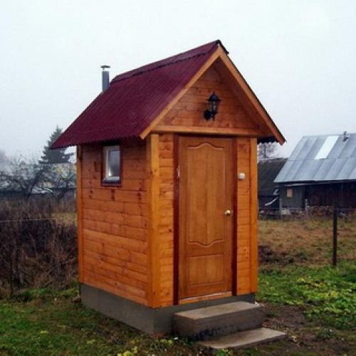 Простой туалет на даче. Выбираем внешнее оформление 13 Простой туалет на даче. Выбираем внешнее оформление 13