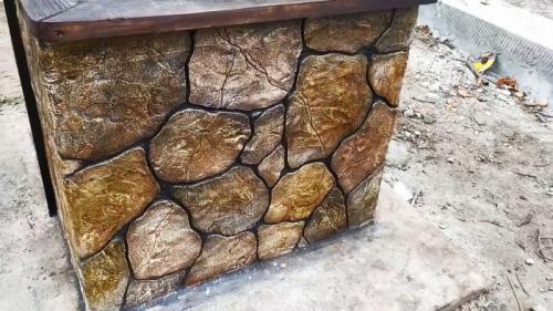 Как сделать имитацию камня своими руками. Процесс создания имитации каменной кладки