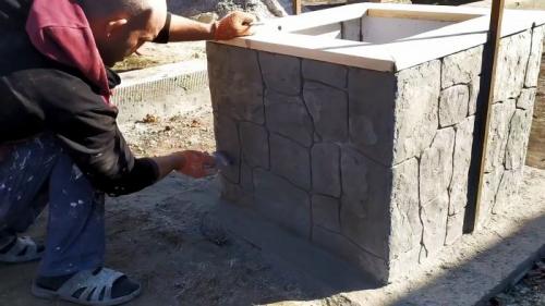 Как сделать имитацию камня своими руками. Процесс создания имитации каменной кладки