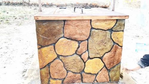 Как сделать имитацию камня своими руками. Процесс создания имитации каменной кладки